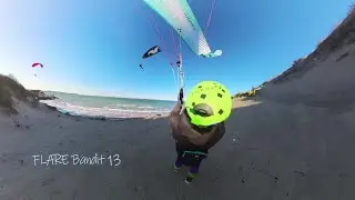 Freeparakite - Flare Bandit 13 low wind range.