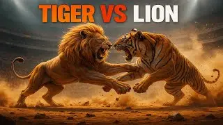 Lion vs Tiger &ndash; Ultimate Fight for the Jungle Throne