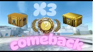 GREATEST COMEBACK EVER!  100 CASES = 3 GOLDS  | COMEBACK OPENING