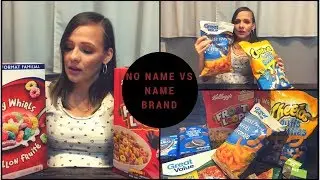 Taste Testing Walmart vs Name Brand Groceries | Elly Thomson