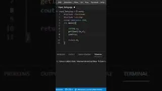 Input string containing spaces | C++