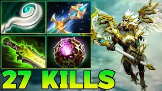 27 Kills Skyrwrath Support OR Carry ? Skywrath Mage Dota 2 Guide Midlane Pro Gameplay 7.39 7.40