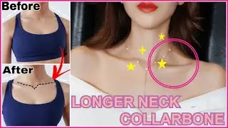 Get Collarbone & Longer Neck in 14 day | BEST EXERCISES | Lose Neck Fat & Double Chin # 1