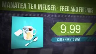 Manatea Tea Infuser - Fred And Friends