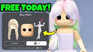 HURRY! FREE HAIR & EMOTES ON ROBLOX
