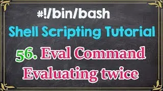 Eval Command - Evaluating Twice Shell Scripting  - Tech Arkit