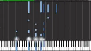 Coldplay - Strawberry Swing - Instrumental Piano Cover (Synthesia Tutorial)