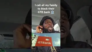I call all my family to block their GTB bank. #seo #nigeria  🏦
