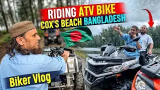 Riding ATV Bikes In Cox's Beach Bangladesh - Mufti Tariq Masood Vlogs 2025