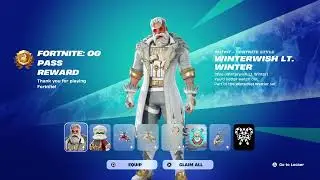 FORTNITE OG WINTERWISH LT. WINTER SKIN!!
