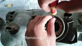Mini Projector LED - How to remove anti glare shield