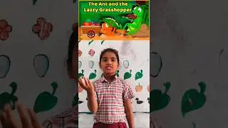 The ant and the grasshopper story #school #education #storytelling