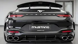 Первый взгляд на Ford Mustang V8 2026 года &mdash; чистая мощь!