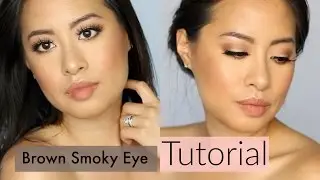 Easy Brown Smoky Eye Tutorial |&nbsp;MAC + Makeup Geek eyeshadows