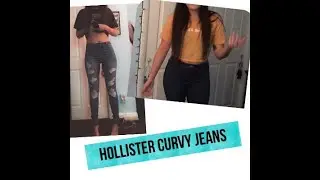 Hollister Curvy Jeans |  Try on Haul & Review