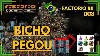 ⚙️ Factorio Space Age 🚀 Ep 008 🏭 Ciencia Roxa, Amarela, Laser Turret e Outros
