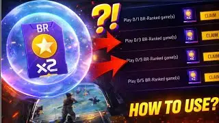 Double Rank Point Card In Free Fire | Earn Double Br Ranked Points Cards Free Fire