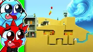 PRISION SEGURA vs TSUNAMI De DESASTRE De INUNDACION!?