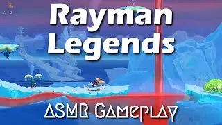 ASMR Gaming | Let's Play Rayman Legends (Part 26) ❤️&zwj;🔥 | Chill Controller Sounds & Whispers