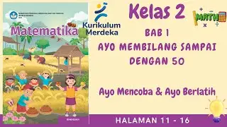 Kurikulum Merdeka Kelas 2 Matematika Bab 1 | A. Ayo Berlatih | Halaman 11 - 16