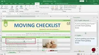 MS Excel &ndash; Review Tab &ndash; Language Group &ndash; How to Translate Text (English)