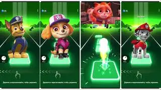 Tiles-hop, paw patrol, sky, chase, 