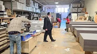 Behind the Scenes at the Affordable Wood Bookcases Factory Check out our major table specials & more