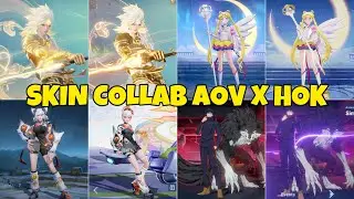 AOV vs. KoG HoK: Skin Collaboration Transfer Comparison 2025 Ultra HD