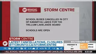 Winter weather causes bus cancellations in parts of GTA