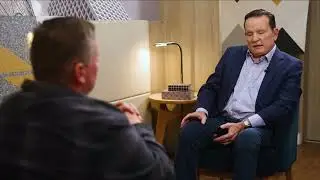 Roberto Cabrini apresenta uma entrevista exclusiva com Sandr&atilde;o | #DomingoEspetacular #shorts