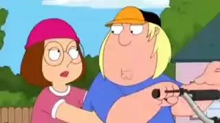 Family Guy- Meg And Chris Rides Peter's Motorcycle (Explosion)