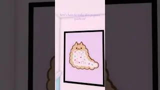 🍩Pusheen PopTart Speedbuild in Adopt Me🍩  #adoptme #adoptmetutorial #jjplays
