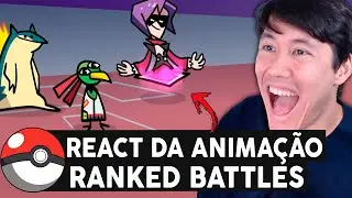 ISSO É MUITO ENGRAÇADO! REACT RANKED BATTLES ANIMATED COM FIFINE AmpliGame H9  | POKEMON TCG POCKET