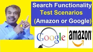 e-commerce search functionality testcases or test scenarios | amazon |  flipkart | google