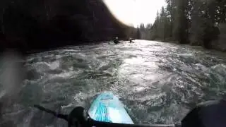Kalama River, Gate to Bridge