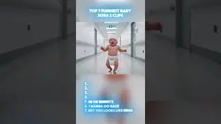 Top 7 FUNNIEST BABY Sora 2 Clips #funny #sora2 #baby #top7
