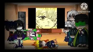 los pilares reaccionan a zenitsu vs kaigaku rap michi_gacha 😎