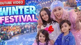 Al Zahia City Center Winter Festival vibes ❄️✨Lights, fun aur full festive mood #dubai #winter 