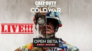 Black Ops Cold War BETA LIVE STREAM // Call Of Duty Black Ops Cold War