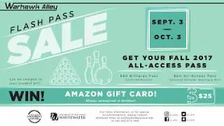 Flash Pass Sale