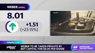 Weber stock fired up on news of private acquisition by BDT Capital