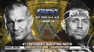 WWE RANDY ORTON VS THE MIZ
