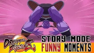 Dragonball FighterZ - FUNNIEST MOMENTS!!! - Story Mode Compilation