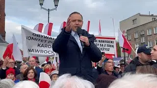 Karol Nawrocki w Białymstoku