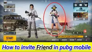 How to invite Friend in Battleground mobile India