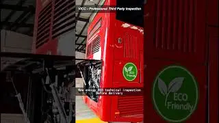 new energy bus inspection  in China