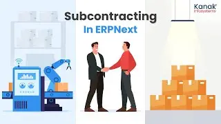 Как управлять процессом субподряда в ERPNext.