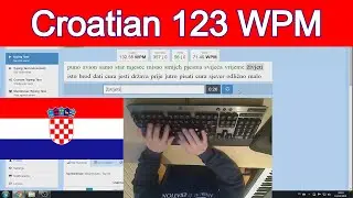 10FastFingers - Croatian - 123 WPM