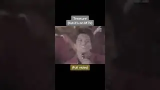 Bruno Mars Treasure MTV Version