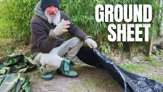 Ground SHEET Contractor Bag #survivalgear #camping #garbage
